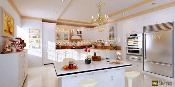 3D Graphics: 3D Home Interior Rendering 