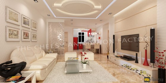 3D Graphics: 3D Home Interior Rendering 